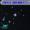 2MASS J00400772+4114157