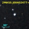 2MASS J00402477+4132311