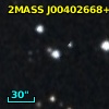 2MASS J00402668+4129047