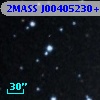 2MASS J00405230+4140387