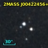 2MASS J00422456+4038224
