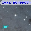 2MASS J00430077+4128577