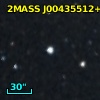 2MASS J00435512+4054374