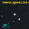 2MASS J00441254+4100112