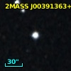 2MASS J00391363+4110270