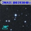 2MASS J00393040+4031489
