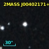 2MASS J00402171+4129136