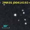 2MASS J00414192+4136364