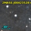2MASS J00423528+4134467