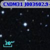 CXOM31 J003802.9+400826