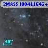 2MASS J00411645+4108137