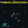 2MASX J00452502+4105185