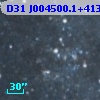 D31 J004500.1+413140.3
