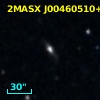 2MASX J00460510+3934374