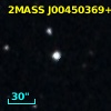 2MASS J00450369+4033225