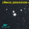 2MASS J00450506+4117317