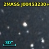 2MASS J00453230+4130397