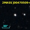 2MASS J00470509+4103209