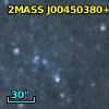 2MASS J00450380+4137366