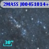 2MASS J00451014+4137224