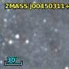 2MASS J00450311+4135566