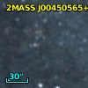 2MASS J00450565+4134092