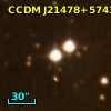 CCDM J21478+5743A