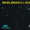 NVSS J004511+411126