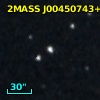 2MASS J00450743+4105542