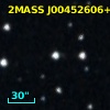 2MASS J00452606+4050556