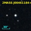 2MASS J00461184+4112524