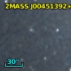 2MASS J00451392+4128550
