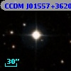 CCDM J01557+3620AB