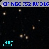 Cl* NGC  752     RV     316
