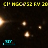 Cl* NGC  752     RV     284