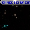 Cl* NGC  752     RV     225