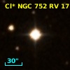 Cl* NGC  752     RV      17