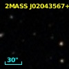 2MASS J02043567+3650495