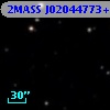 2MASS J02044773+3651190