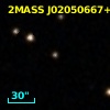 2MASS J02050667+3649553