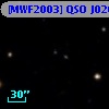 [MWF2003] QSO J0204+3649 abs 2.4563