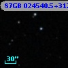 87GB 024540.5+312001