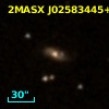 2MASX J02583445+3033282