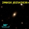 2MASX J02542636+3229245