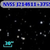 NVSS J214811+375907