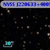 NVSS J220633+400546