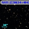 NVSS J220634+404235