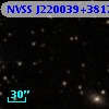 NVSS J220039+381748