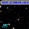 NVSS J220639+411501