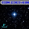 CCDM J22023+6106AB